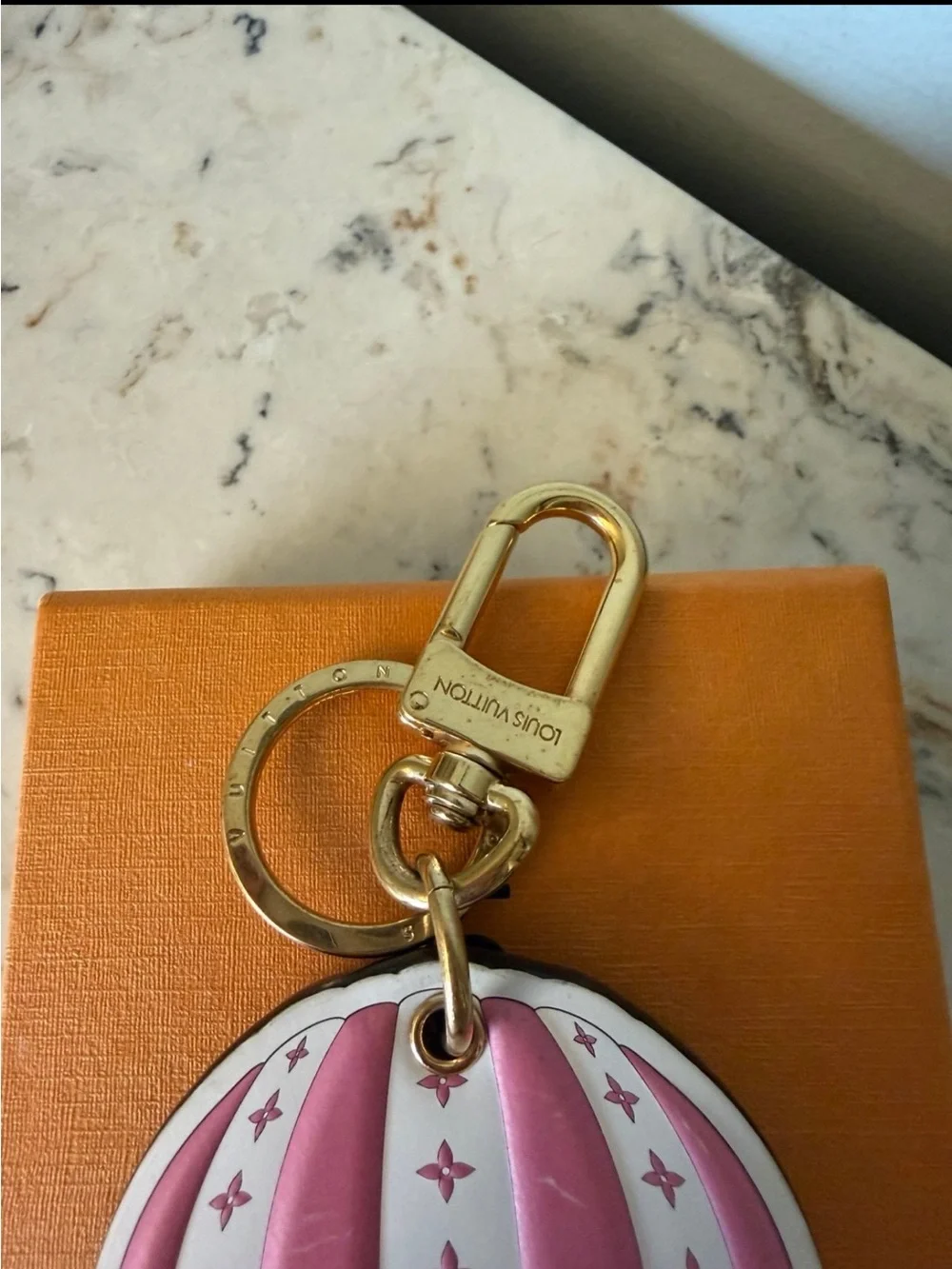 RARE Authentic LOUIS VUITTON Vivienne Hot Air Balloon Bag Charm
